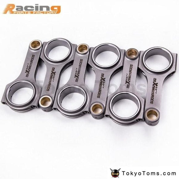 Connecting Rod Rods for Nissan Patrol Datsun 280Z 280ZX Turbo L28 Conrods ARP2000 Bolts Floating 800BHP Shot Peen Crankshaft