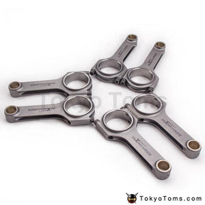 Connecting Rod rods for Toyota Supra JAZ80 Altezza AS300 Crown 2JZ 2JZGE 2JZGTE with ARP 2000 bolts con rod car accessories