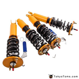 Damper Adjustable Coilover Kits For Honda Accord 90-97 Shock Absorbers Struts Coilovers Suspension 90 1991 1992 1993 1994 95-97