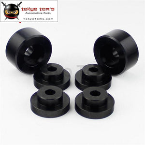 Drifting Race Solid Differential Mount Bushings S14 S15 95-98 Skyline R33 R34 Black / Gold CSK PERFORMANCE