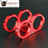 Dual Double Or Twin Fuel Pump Mounting Bracket Clamp Cradle In-Line For 044 Black/red/blue /purple