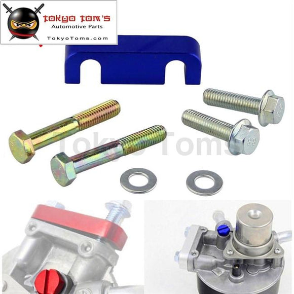 Durama Diesel Fuel Filter Spacer Kit Fits For 6.6L 1/2 Inch Gmc 01-16 Black/red/blue