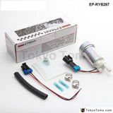 E85 Racing High Performance Internal Fuel Pump 450Lph F90000267 Install Kit Silicone Hose