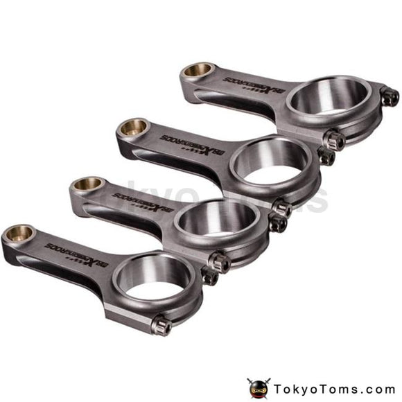 EN24 Forged H-beam Connecting Rod For Toyota Celica Corolla Lexus 2ZZ-GE Bielle for  2ZZGE 1.8L 138mm ARP2000 Floating Cranks