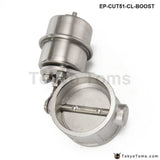 Exhaust Control Valve Set Cutout 251Mm Pipe Closed With Boost Actuator Wireless Remote Controller