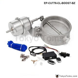 Exhaust Control Valve Set With Boost Actuator Cutout 376Mm Pipe Closed Wireless Remote Controller