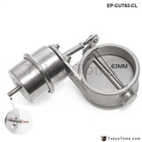 Exhaust Control Valve Set With Vacuum Actuator Cutout 2.5 63Mm Pipe Close Style Wireless Remote