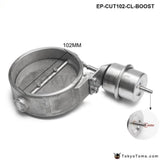 Exhaust Control Valve With Boost Actuator Cutout 102Mm Pipe Close Wireless Remote Controller Set