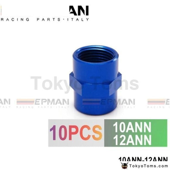 Fitting Flare Reducer Female -12 An To -10 Blue Reducers Alloy 10Ann-12Ann Oil Cooler