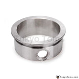 Flange 3 V-Band With Integrated O2 Bung Port Stainless Steel Wideband Turbo Parts