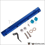 For Mitsubishi 4G63 Evo4/5/6 Aluminium Billet Top Feed Injector Fuel Rail Turbo Kit Blue High