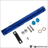 For Mitsubishi 4G63 Evo7/8/9 Aluminium Billet Top Feed Injector Fuel Rail Turbo Kit Blue High