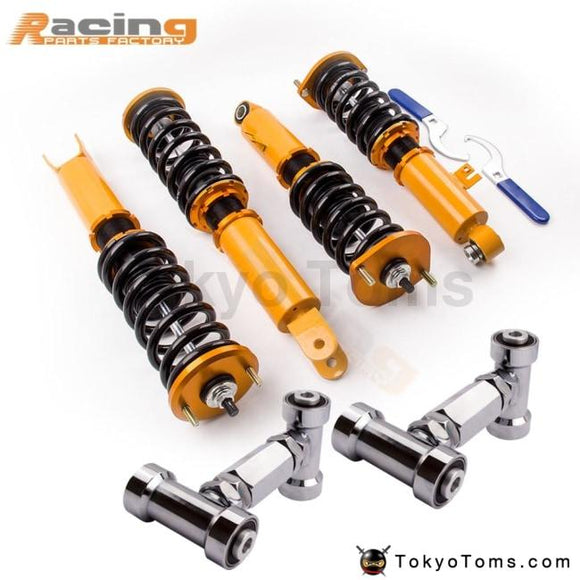 For Nissan 300ZX Fairlady Z Z32 Coilover Shock Absorber Coil Spring Strut Front upper camber arm Coilovers Suspension Dampering