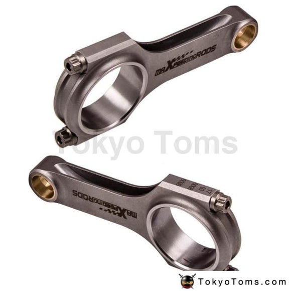 Forged 4340 Conrods Connecting Rod Rods for Fiat 500 Old Model 120mm + ARP Bolts TUV Balanced Shot Peen Cranks Floating H-Beam