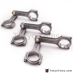 Forged Connecting Rods Conrods for Nissan Skyline GTS R31 Patrol RB30 RB30DET 152.5mm SAE 4340  EN24 Balanced Floating