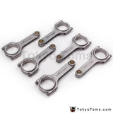 Forged Connecting Rods For Mitsubishi 6G72 3000Gt Conrod 141Mm Tuv Testing Con Rod Pistons Car