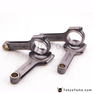 Forged Connecting Rods for Mitsubishi Colt Lancer Mirage 4G15 1.5L CZT Z27AG Rod 131mm Center Length 4340 Forged H-Beam Cranks