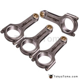 Forged Connecting Rods Rod For Toyota 5E 5Efe Corolla Paseo Conrod 130.5Mm 800Hp 4340 Shot Peen