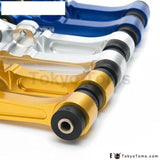 Front Lower Control Arm For Nissan 350Z 2D 3.5L Cnc Billet Upgrade Bushing Blue/silver/golden