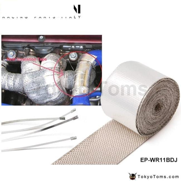 Heat Intake Reflective Insulation Wrap Tape Induction For Bmw Mini Cooper S Jcw W11 R52 R53 01-06 Bl