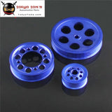 High Performance Light-Weight Crank Pulley Fits For Toyota Jza80 V6 3.0 Blue/red