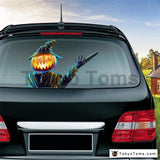 Horror Series Car Stickers Car Rear Windshield Decals Auto Decoration Waving Wiper Sticker