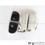 Hot!2Pcs/set Modified Car Vehicle Exhaust Tail Muffler Tip Stainless Steel Pipe For Porsche 14