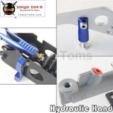 Hydraulic Hand Brake With Pump 180Sx Sti Evo Rx7 Drift Horizontal Vertical Blue