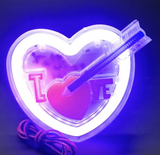 JDM LED Strobe Love Heart