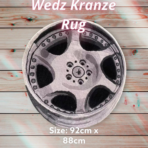 Weds Kranze Wheel Rug