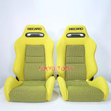 Reacro SR3 Yellow Wildcat Seats Pair