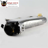Intake Manifold + 90Mm Throttle Body W/ Tps Sensor For Toyota Supra 1Jz-Gte Silver / Black