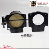 Intake Throttle Body+ Adapter Plate For G M Gen Iii Ls1 Ls2 Ls3 Ls6 Ls7 Lsx 102mm Black - Tokyo Tom's