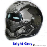 Iron Man Helmet Bright Gray