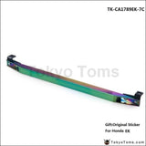 Jdm Neo Chromatic Rear Subframe Tie Bar + Lower Control For Honda Civic Ek 96-00 Suspensions