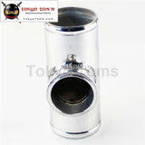 L=150mm 2.5" To 2.5" 63mm T-Pipe Aluminum Bov Adapter Pipe For 35 Psi Type S/Rs Bov Sl