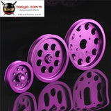Light-Weight Crank Pulley For Nissan Skyline Gts Gtr Rb20 Rb25 Rb26 Purple