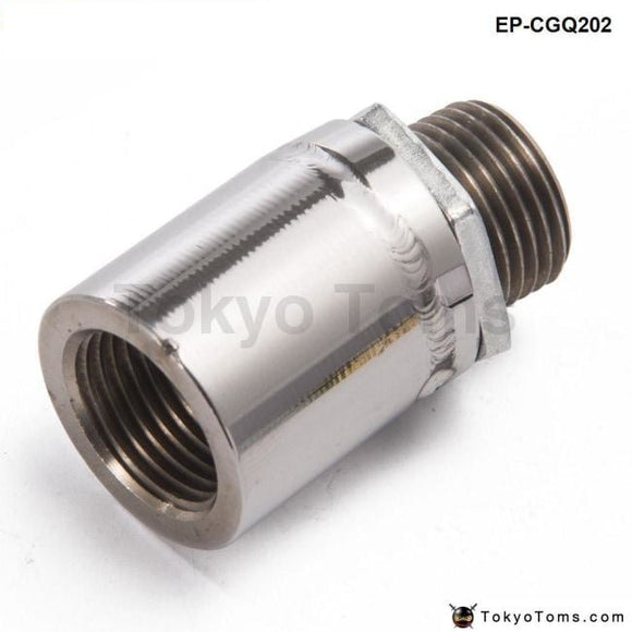 M18 X 1.5 Oxygen Sensor Angle Adapter Extender 02 Bung Adaptor Extension O2 Spacer Turbo Parts