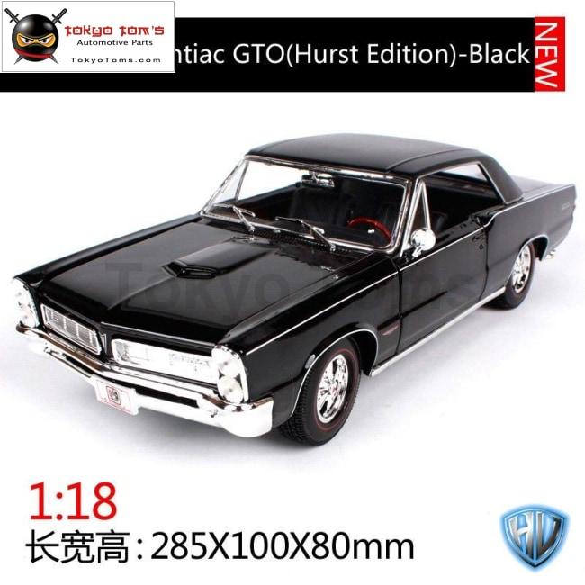 Pontiac GTO (Hurst Edition) Muscle Old Car model Diecast 1:18 1965