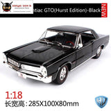 Maisto 1:18 1965 Pontiac Gto(Hurst Edition) Muscle Old Car Model Diecast Model Toy New In Box Free