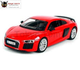 Maisto 1:24 Audi R8 V10 Plus Diecast Model Car Toy For Kids Gifts New In Box Free Shipping Red