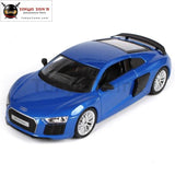 Maisto 1:24 Audi R8 V10 Plus Diecast Model Car Toy For Kids Gifts New In Box Free Shipping