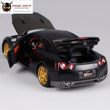 Maisto 1:24 Nissan Gtr(R35) 370Z Police Diecast Model Car Toy New In Box Free Shipping New Arrival