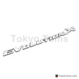 Mitsubishi Lancer Evolution X Letters
