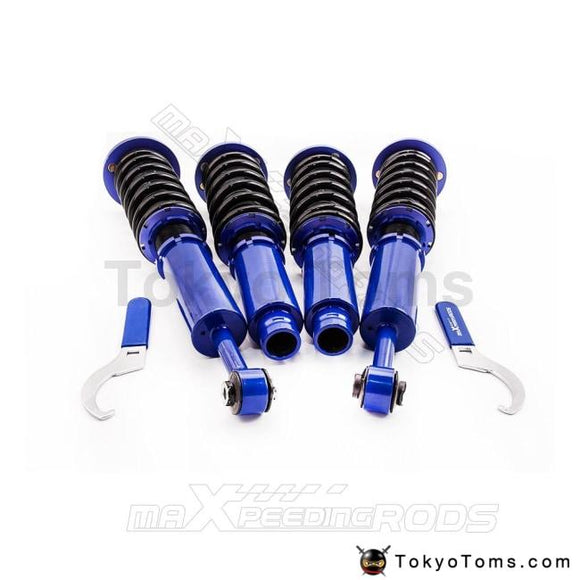 NEW Coilovers Suspension Kit For Honda Acura TSX 2004-2008 DX EX LX SE Shock Absorbers Struts Adj. Height blue