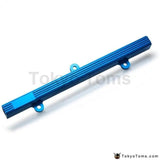 Performance Aluminum Injection Injector Fuel Rail Kit For Toyota Mr2 3S-Gte Blue Systems