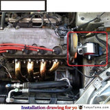 Performance Aluminum Rear Engine Motor Mount For Honda Civic 92-00 Ek Eg Cxx-M3-Bk Parts