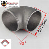 Pipe Joiner 102Mm Cast Aluminum 90 Degree Elbow Turbo Intercooler Pipe Piping