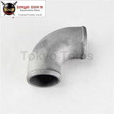 Pipe Joiner 57mm 2.25" Cast Aluminum 90 Degree Elbow Pipe Turbo Intercooler Pipe