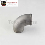 Pipe Joiner 63mm 2.5" Cast Aluminum 90 Degree Elbow Pipe Turbo Intercooler Pipe